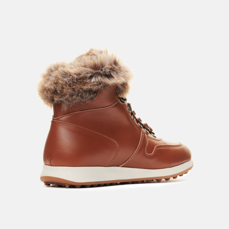 WOMEN'S PALAZZO - COGNAC GOLF SHOE