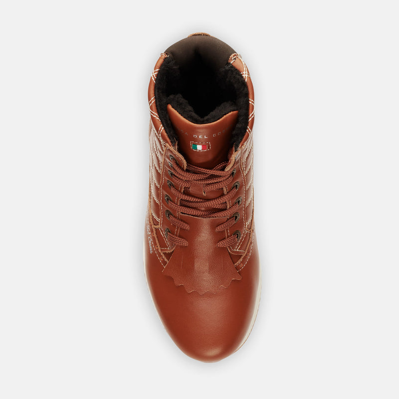 WOMEN'S PRADO - COGNAC GOLF SHOE