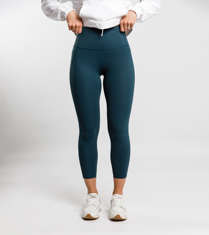 COEUR PERFORMANCE POCKET LEGGINGS - Teal