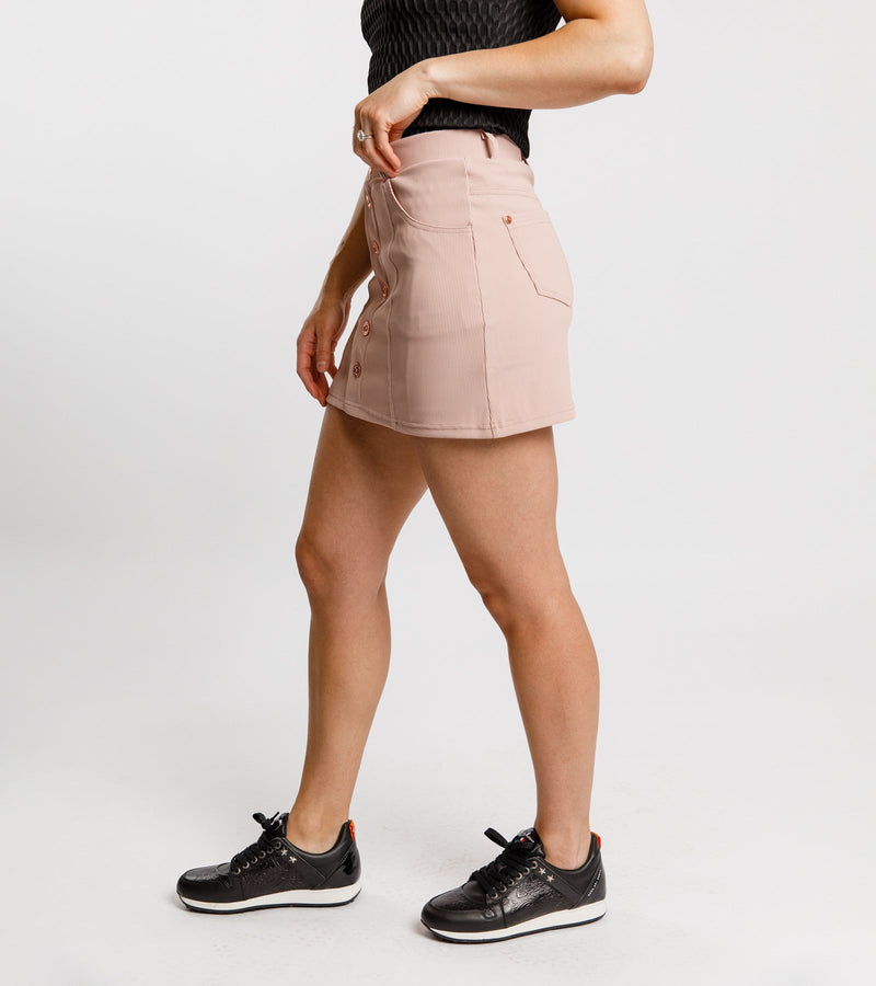 CORD-IALLY YOURS SKIRT - Blush