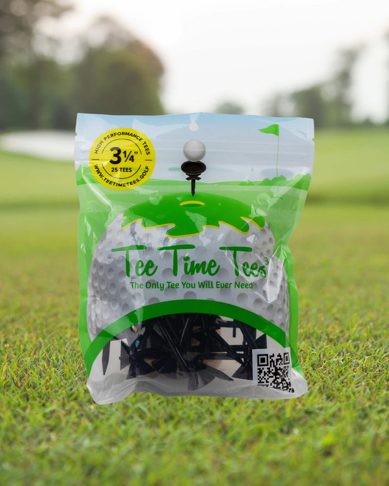 The 'X' Style Golf Tee - Black