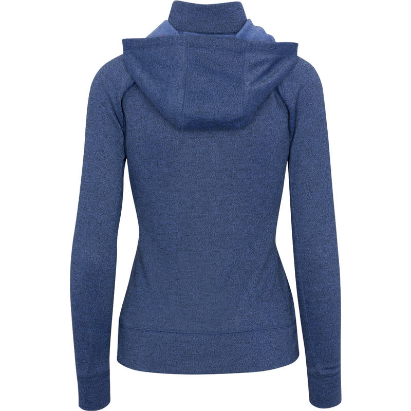 PENROSE FLEECE PERFORMANCE HOODIE: JEWEL HEATHER