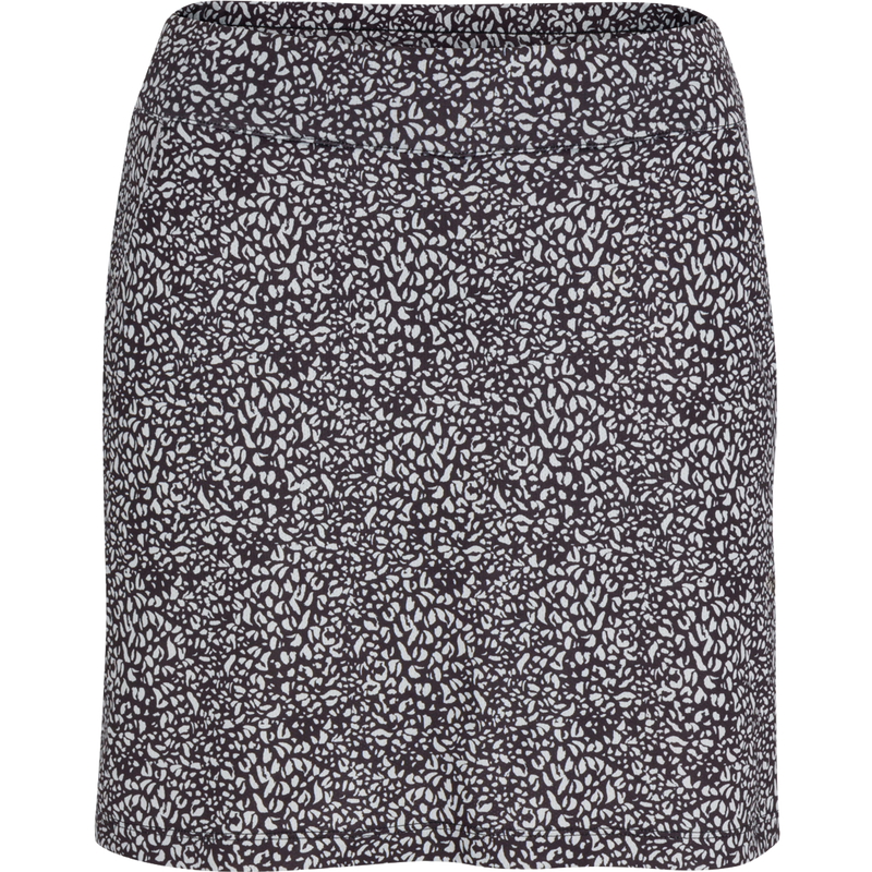 17" FALLOW VENTILATED PERFORMANCE SKORT: BLACK