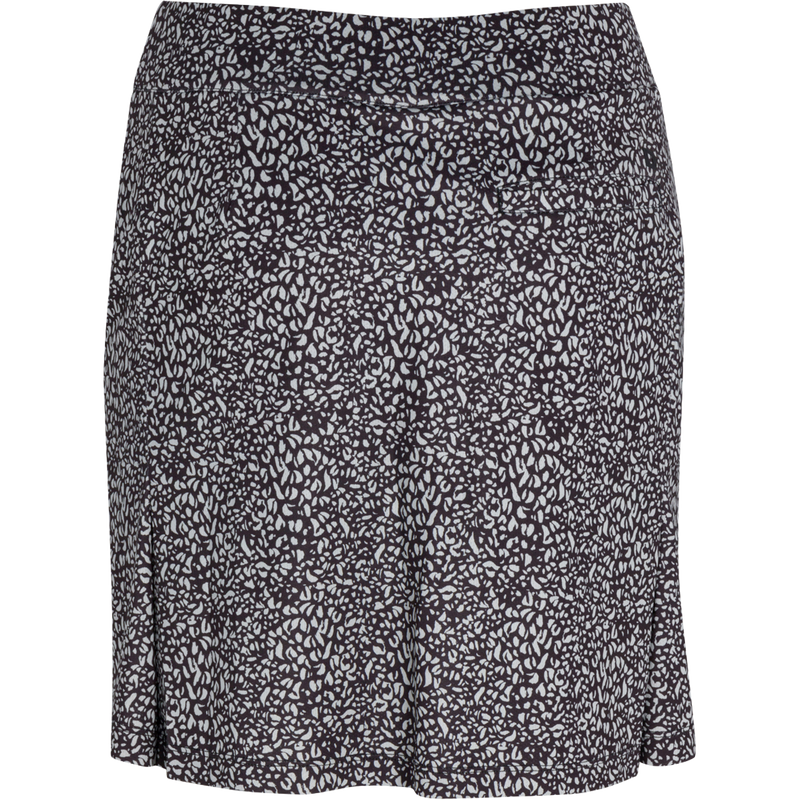 17" FALLOW VENTILATED PERFORMANCE SKORT: BLACK