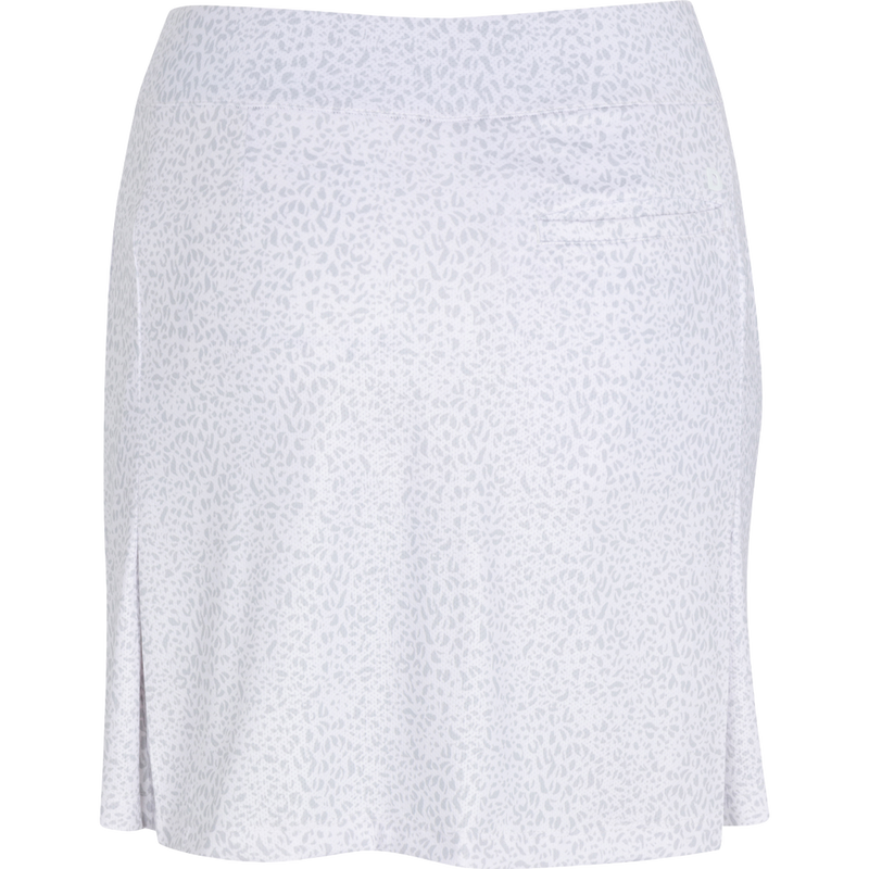 17" FALLOW VENTILATED PERFORMANCE SKORT: WHITE