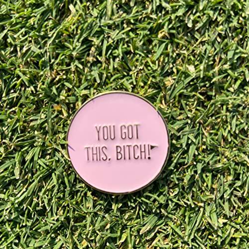 Feisty Women's Golf Ball Marker Collection (set of 4)