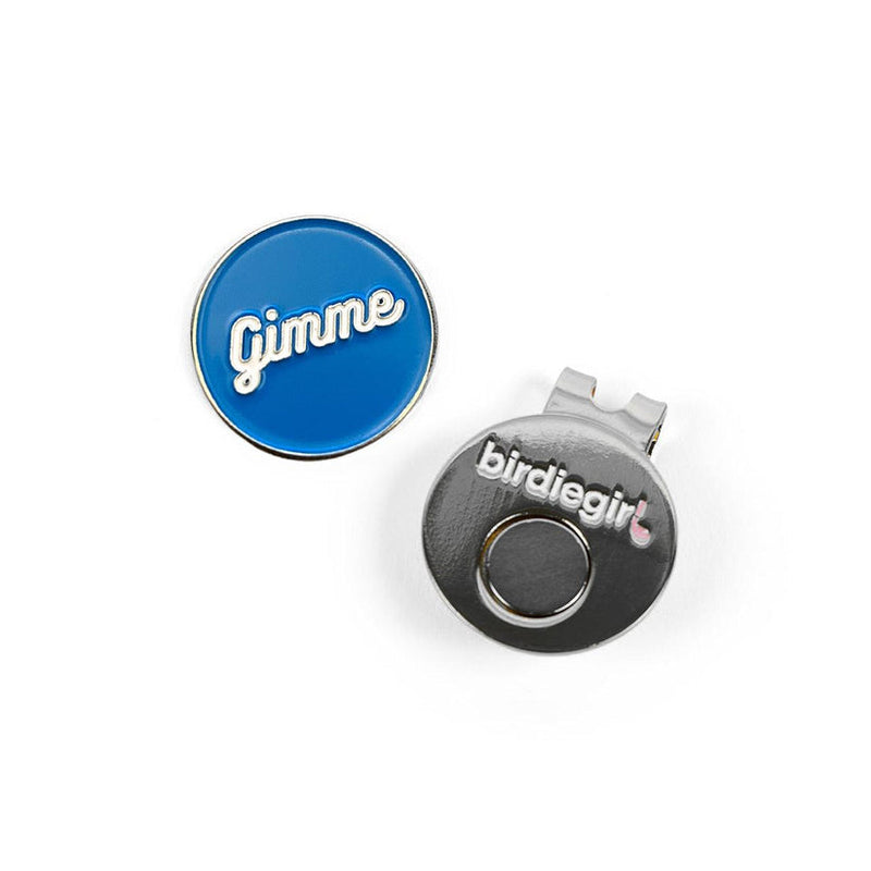 Gimme Golf Ball Marker with Hat Clip
