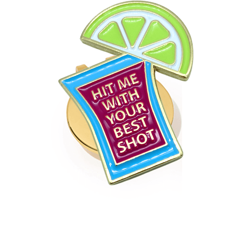 Hit Me With Your Best Shot Women's Golf Ball Marker