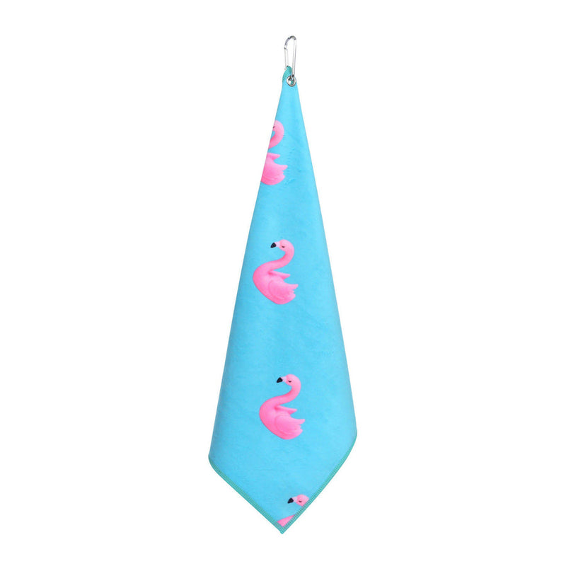 Pink Flamingos Towel