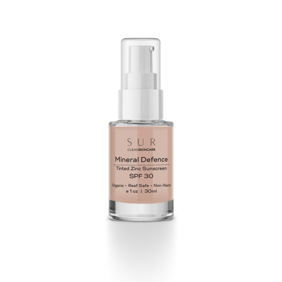 MINERAL DEFENSE: TINTED SUNSCREEN/NUDE-1OZ/30ML