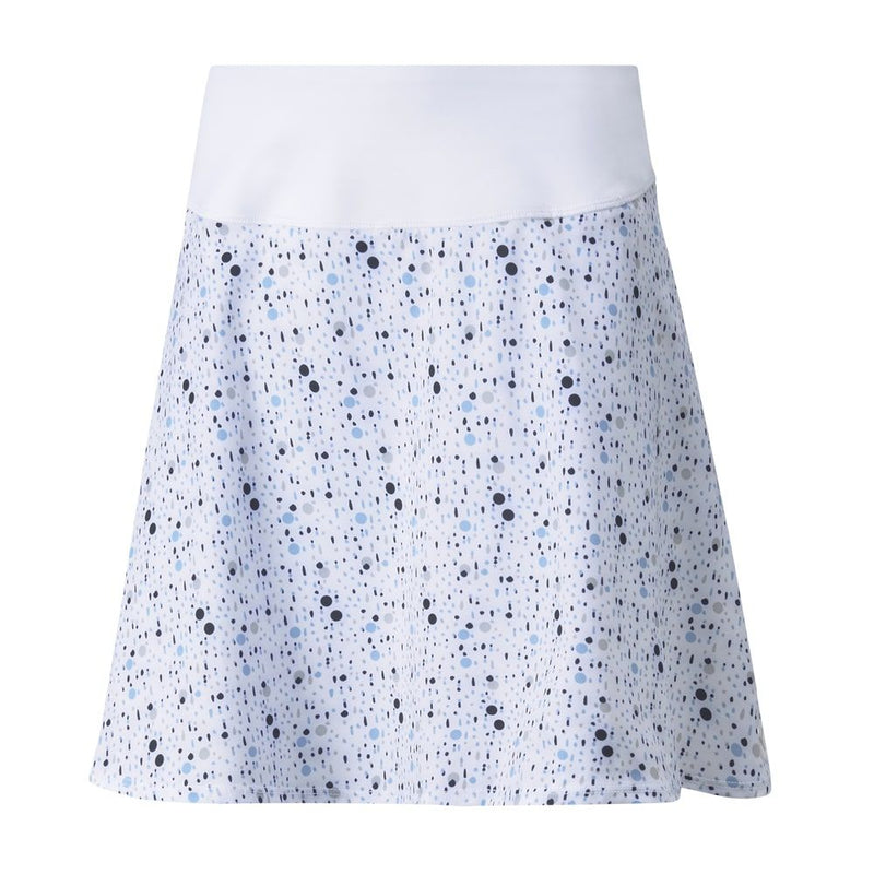 Women's PWRSHAPE Dot Golf Skirt - Bright White