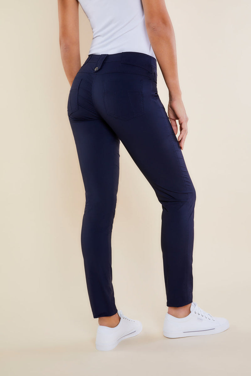 Anatomie Skyler Travel Pant in Navy Skinny
