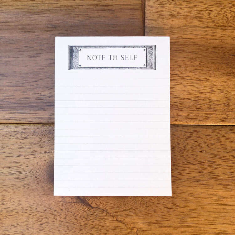 NOTE TO SELF MINI NOTEPAD
