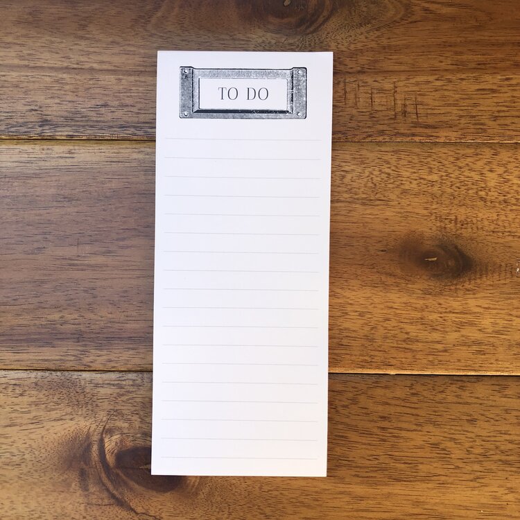 TO DO LONG NOTEPAD