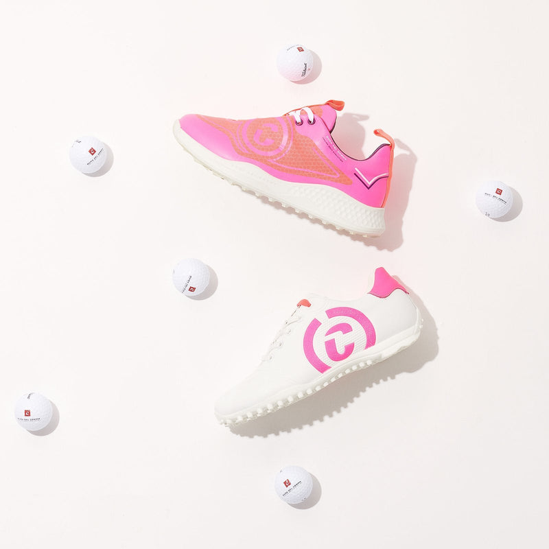 WOMEN'S QUEENSCUP WHITE GOLF SHOE