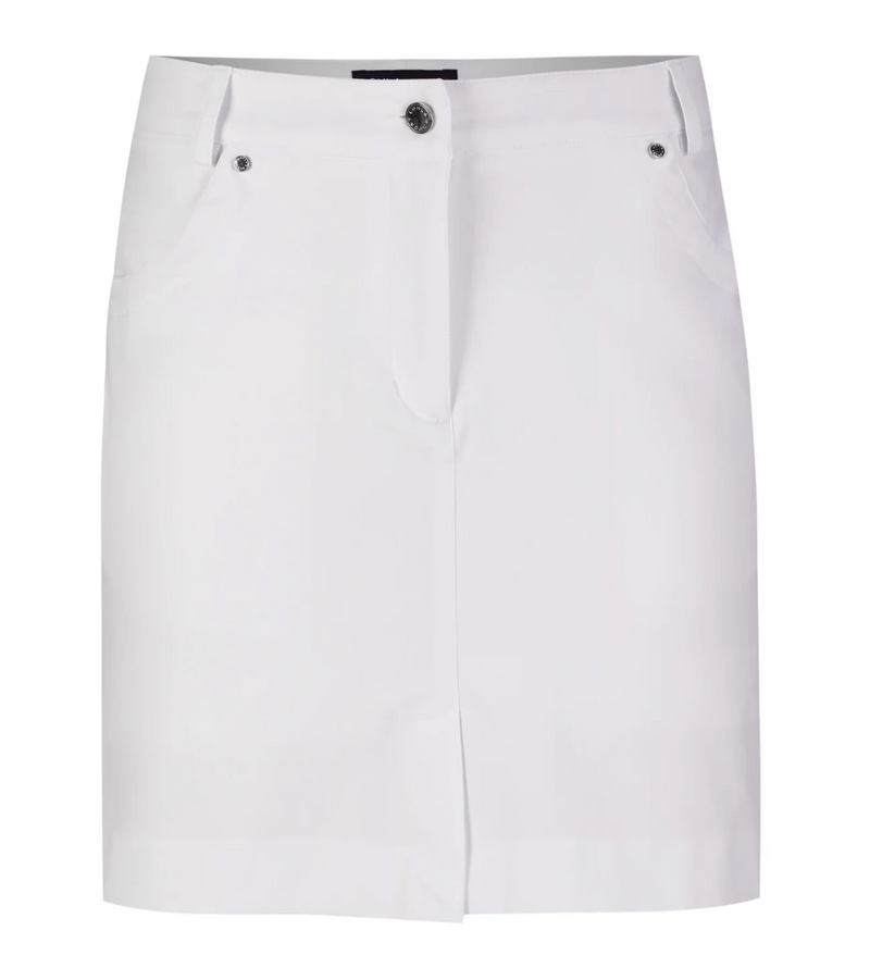 The Stellar Stretch Skort - White