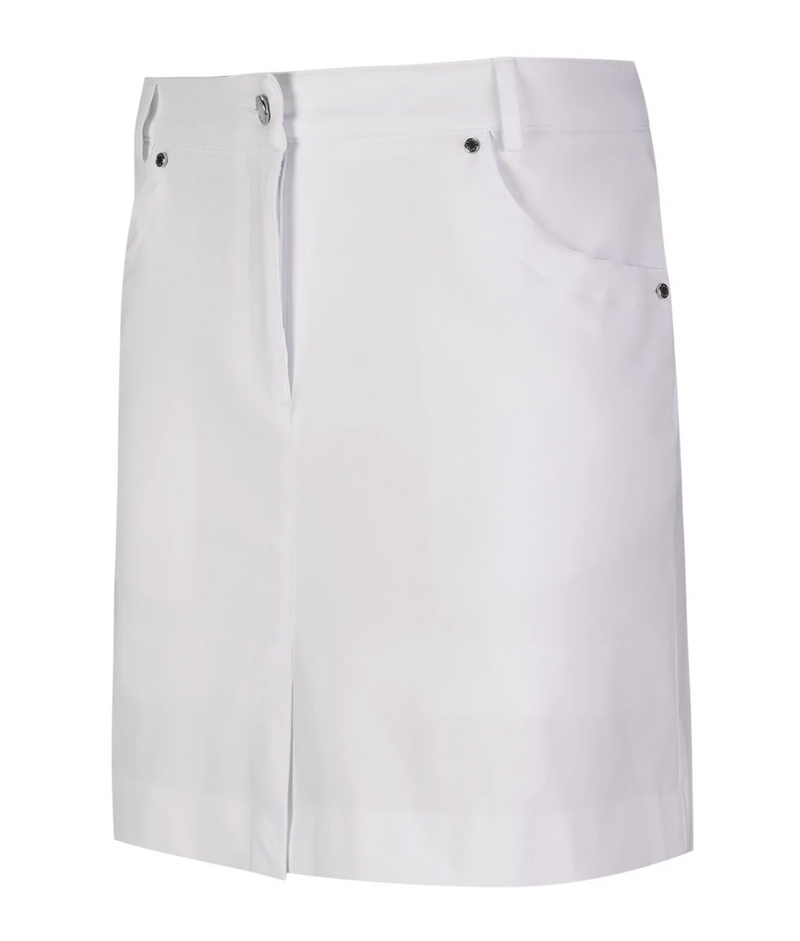 The Stellar Stretch Skort - White