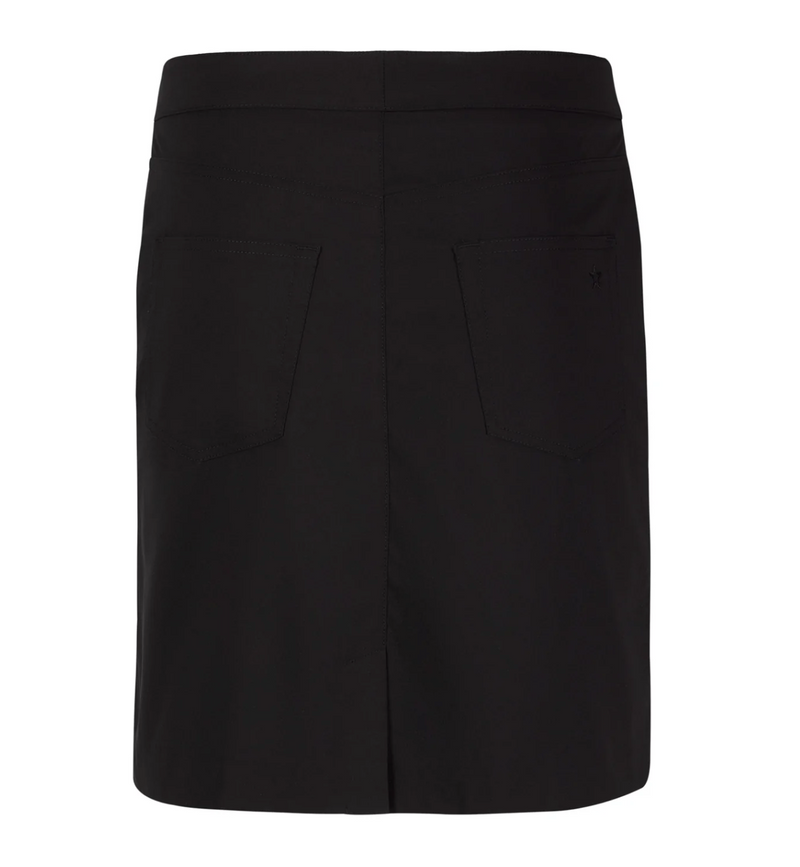 The Stellar Stretch Skort - Black