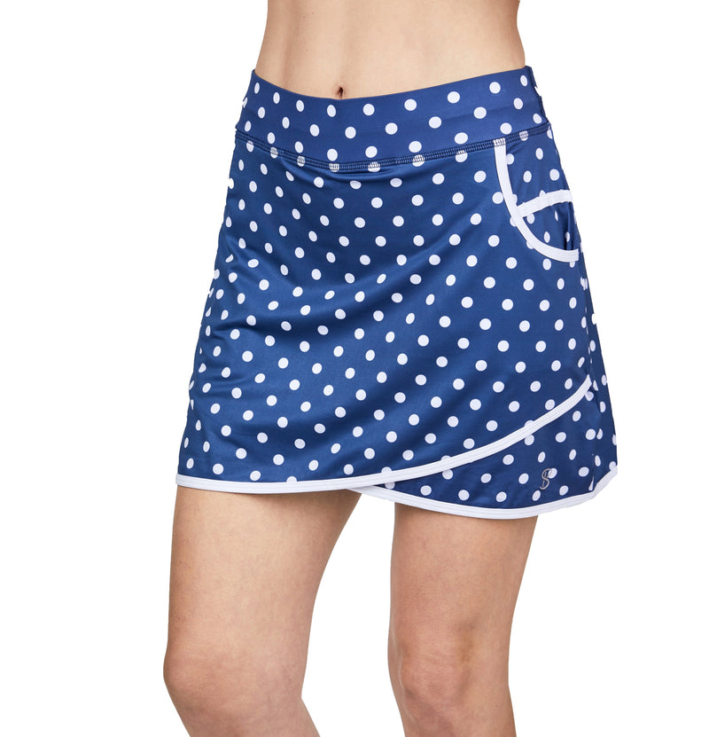 16" Skort - Golf Colors - Dots