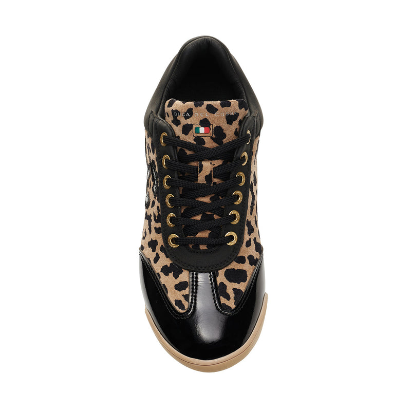 WOMEN'S KING CHEETAH BLACK GOLF SHOE