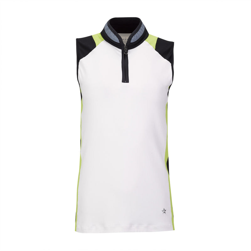 The Robin Sleeveless Top - White