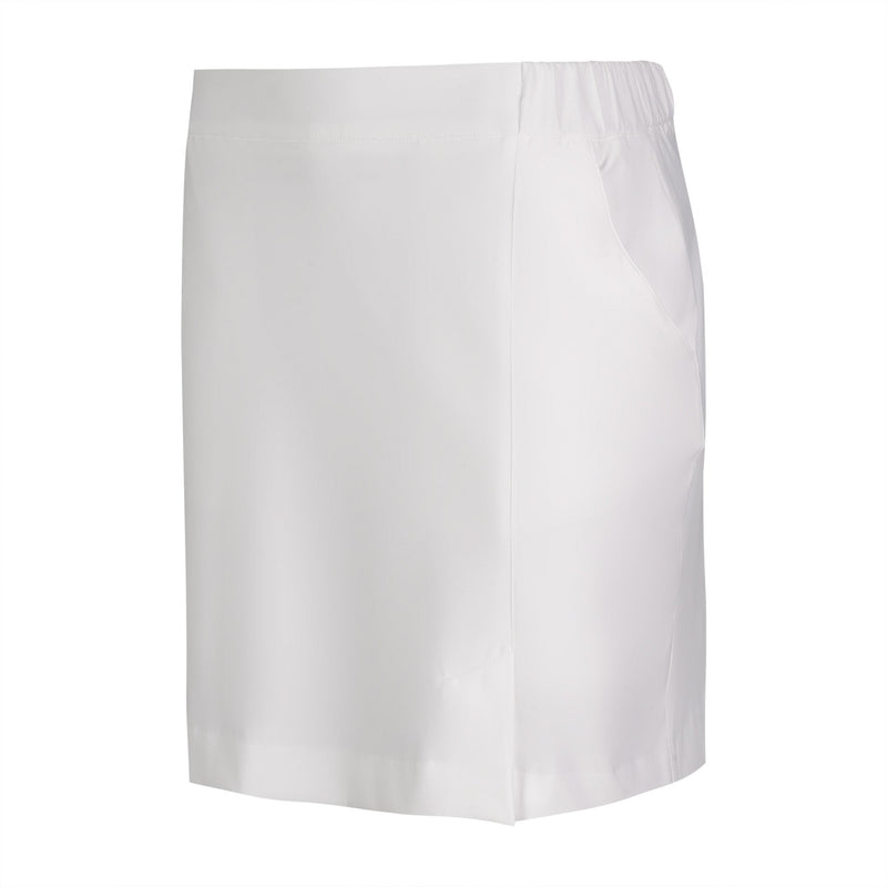The Tech Pull On Skort - White